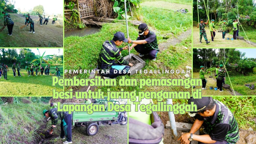 Gambar Untuk Kegiatan Jumat Bersih dan pemasangan besi